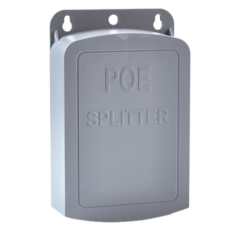 Outdoor waterproofing POE Splitter 48V to 12V 1.2A IEEE 802.3af Standard | Isolated Design | Model: HL-PD02BF/HL-EPD02BF