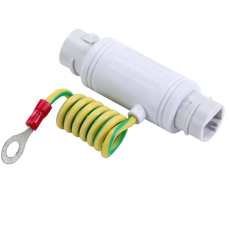 Hl-EFSPOE1000E/Hl-FSPOE1000E Waterproof POE Gigabit RJ45 Surge Protector for Outdoor CCTV System 12-57V 5KA Ethernet 10/100/1000Mbps POE Network Switches